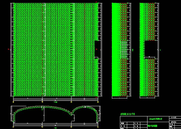 仪征驻马店确山县白云山料场网架