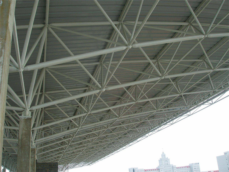 仪征学院体育场网架工程