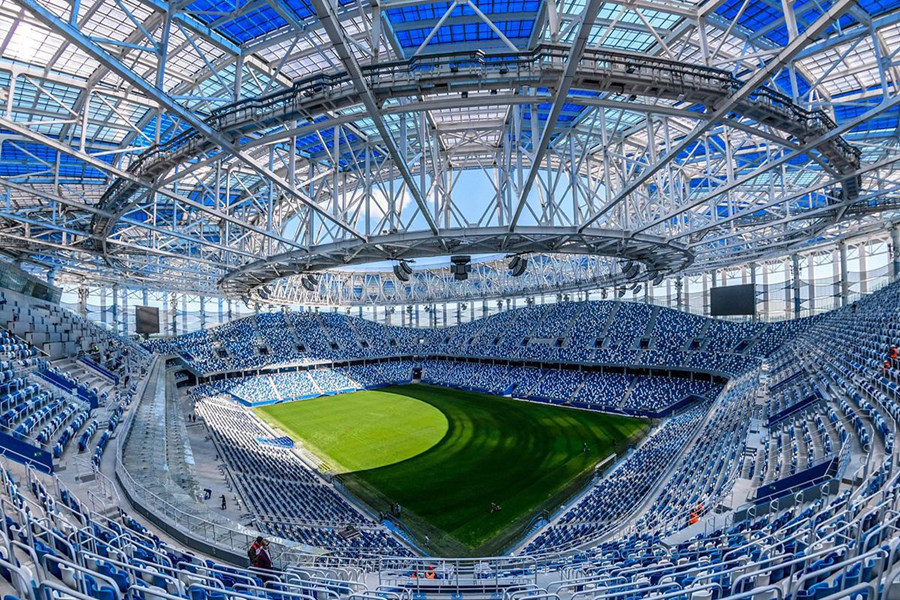 仪征篮球场网架案例